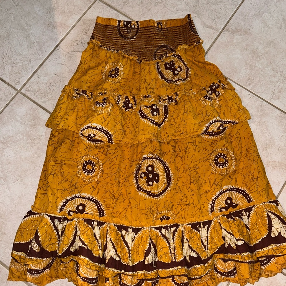 Love the label boho skirt size large